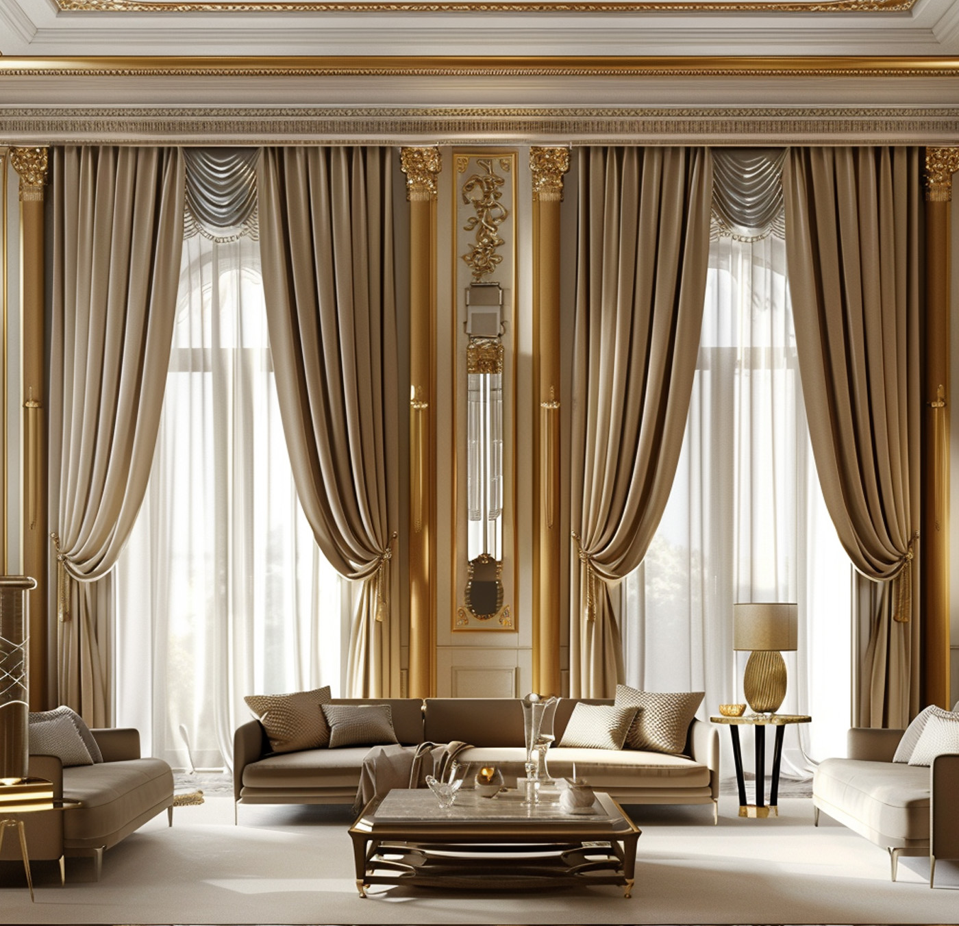 Godavari Interiors — elegant living room design